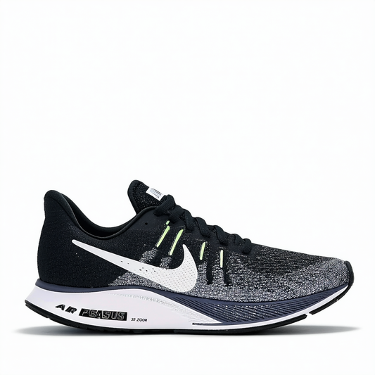 Nike Women’s Air Zoom Pegasus 35 Running Shoes (10.5 M US, Black/White/Oil Grey)