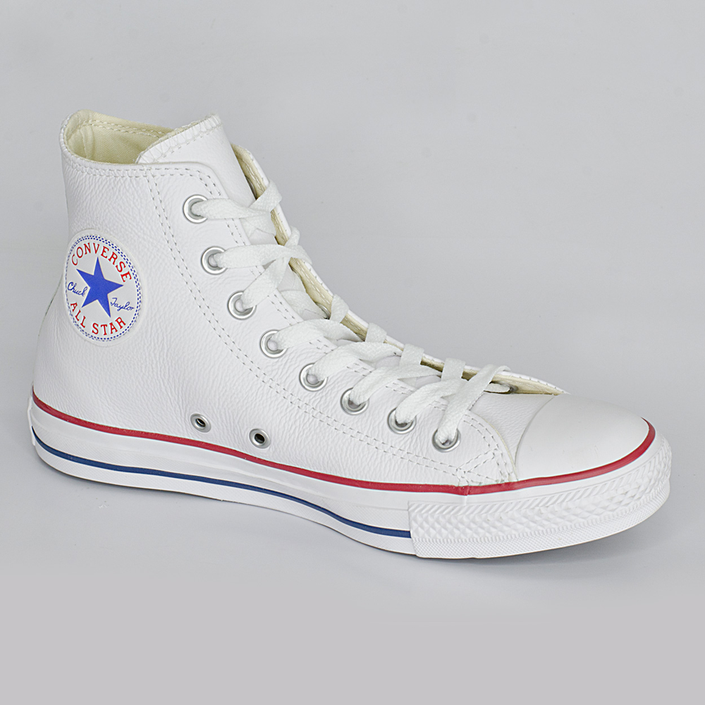 Converse Chuck Taylor All Star Leather Hi - White